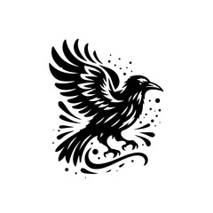Obraz premium vector illustration of an eagle