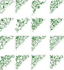 Beautiful flower art and mandala vector design