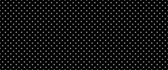 Background with white dotted texture on black.