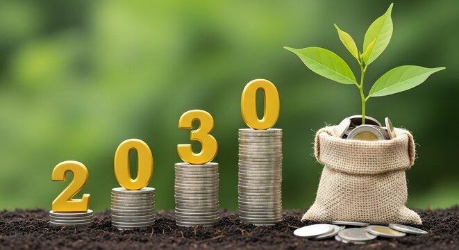 Investment growth strategy for future years planning ahead for financial success in 2030