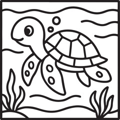 Cozy Moments Bold Line Coloring Page – Relaxing Hygge-Inspired Illustration