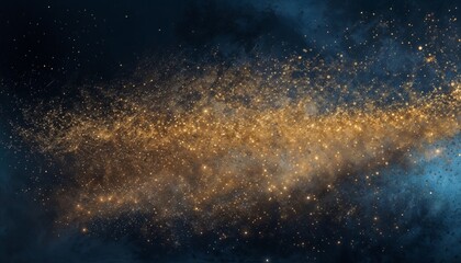 Digital Rendering Of A Starry Outer Space Scene