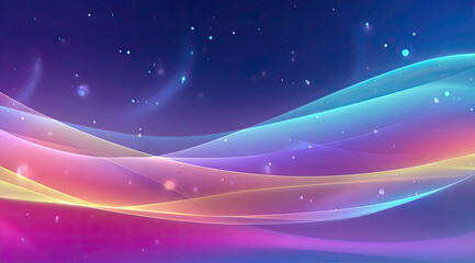 Obraz premium Nebulae Dreamscape Echoes of Tomorrow