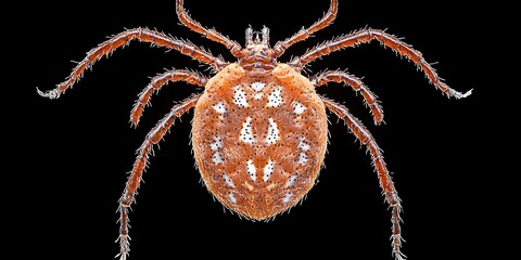 Obraz premium Tick Detailed Closeup.