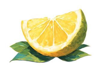 Isolated background image,hand drawn style drawing of lemons,white background PNG