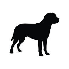 dog silhouette vector