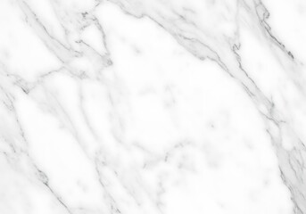 Elegant White Marble Texture with Subtle Grey Veining