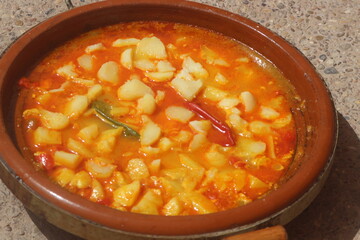 Fresh Tajine with Potatoes