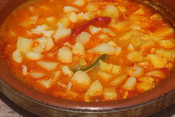 Fresh Tajine with Potatoes