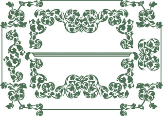 Beautiful flower art and mandala vector design