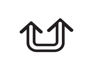 Clean Minimalist Volume Up Icon with Crisp Modern Vector Line Artwork  