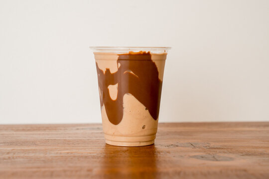 Chocolate peanut butter smoothie