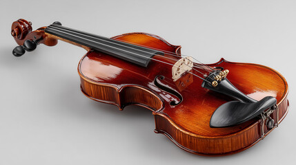 Fototapeta premium The appearance of the violin is not just a musical instrument, but a language that understands silence.