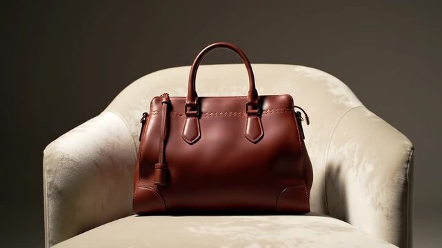 Close-up of Designer Handbag