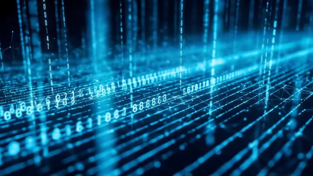 Digital data abstract background