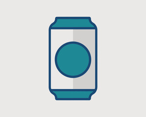 vector illustration of a bottle