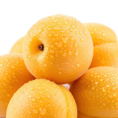 fruit on a white