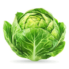 Obraz premium Vector Brussels sprout 