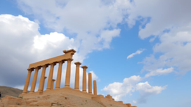 The site of Persepolis, Fars Province, Marvdasht, Iran