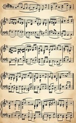 music notes background