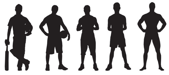 people athlete silhouette