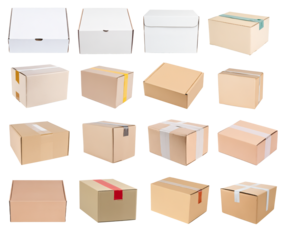 Delivery paper box
