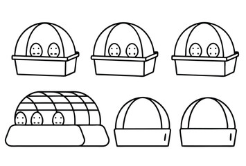 incubators line art ideas for learning