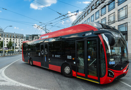 Oberleitungsbus in Bratislava, Slowakei