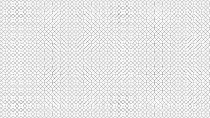 Abstract geometric pattern with repeating squares and lines in a seamless design style grid format