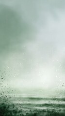 Minimalist Green Landscape