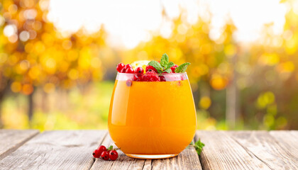 fresh orange juice