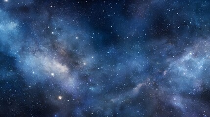 Fototapeta premium Vast expanse of deep space, full of stars and nebulae.