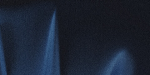 Abstract Blue Flame Silhouette Against Dark Textured Background with Subtle Grain Effect