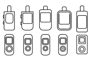 Insulin Pumps Line Art Revolutionize Diabetes Treatment Options