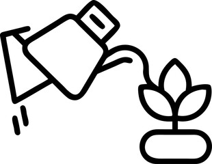 irrigation vector icon on white or transparent background. Agriculture and farming Stroke icon collections. Editable Stroke icon collection Outline icon.