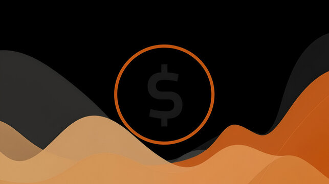 vektor krisis ekonomi dan perang dagang modern dan menarik. Desain abstrak dengan gradien halus dan sentuhan elemen geometris minimalis, menciptakan tampilan yang dinamis dan profesional.