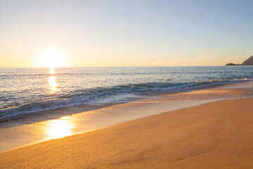Sea sunset