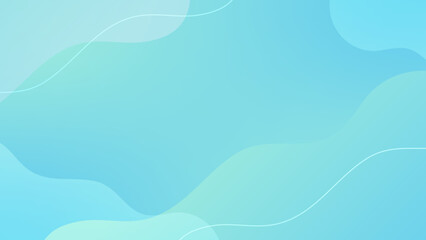 青のグラデーション ニュアンス　背景　16:9