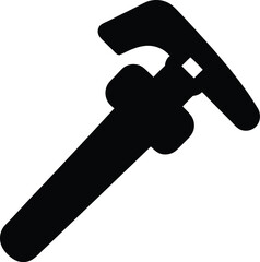 tube flaring tool used in fluid lines silhouette engineering tool vector