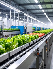 Automated vegetable processing line (1)