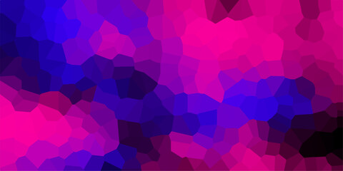 Fototapeta premium Abstract crystal colorful background colors refracting of light and highlights on the facets. Multi-colored mosaic. Rainbow background.