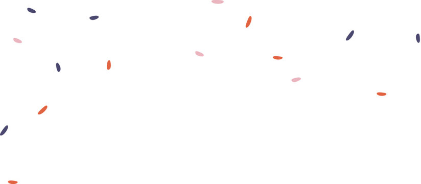 Firecracker confetti congratulatory background vector illustration