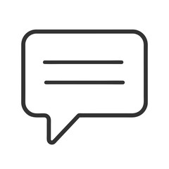 message bubble icon