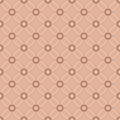 Pink Flesh Chain Pattern Seamless Repeat
