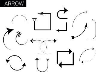 hand drawn arrows