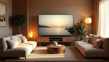 A Serene Relaxation Room Interior Featuring Plush Seating and Soothing Decor for Ultimate Comfort