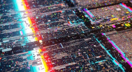 Obraz premium Tech Background – Futuristic Digital Interface and Abstract Technology Design