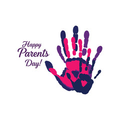 Celebrating parents with colorful handprints for a heartwarming and memorable parents day remembrance
