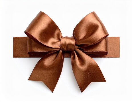 gold bow on a background