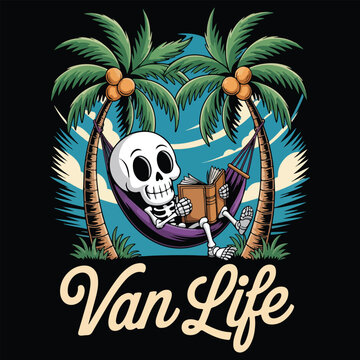 Drive A Van Life Adventure T-Shirt FOR Van Camping Lover